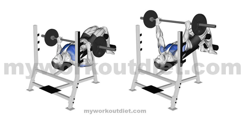 Dumbbell-squeeze-press | myworkoutdiet