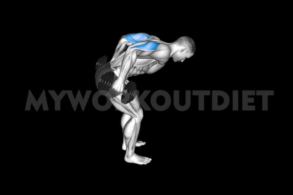 Dumbbell Standing Kickback | Dumbbell Triceps Extension